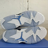 Air Jordan 6 UNC White Sz 11 DS