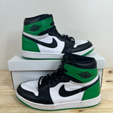 Air Jordan 1 High Lucky Green Sz 9.5