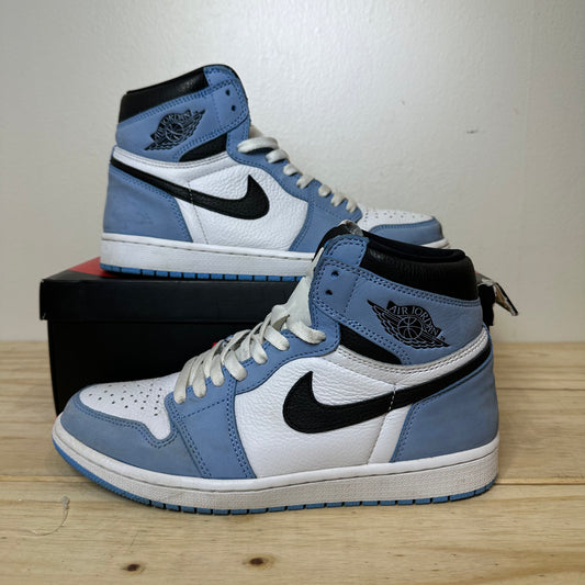 Air Jordan 1 University Blue Sz 9