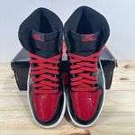 Air Jordan 1 Retro High OG Patent Bred Sz 8.5