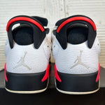 Air Jordan 6 Low Infrared White Sz 10.5