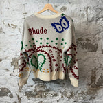 Rhude Multicolor Paisley Sweater Sz S