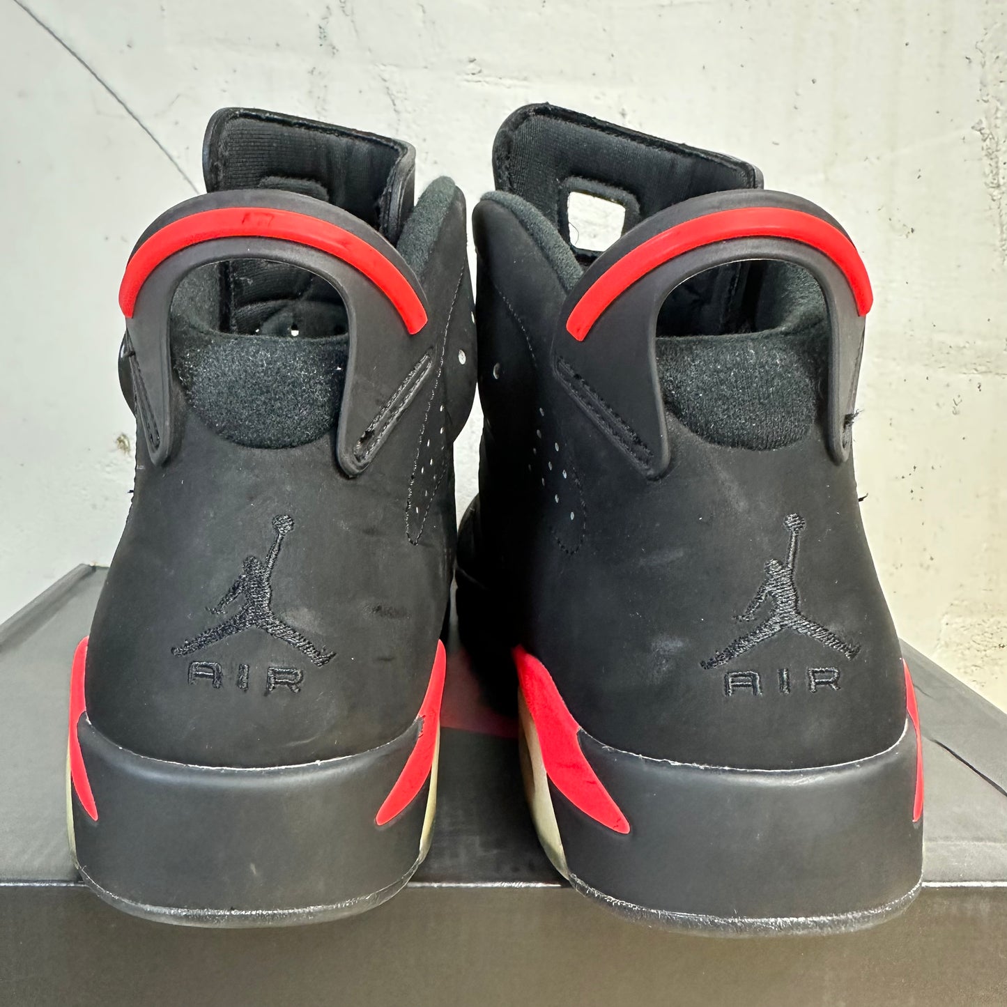 Air Jordan 6 Infrared Black Sz 10.5