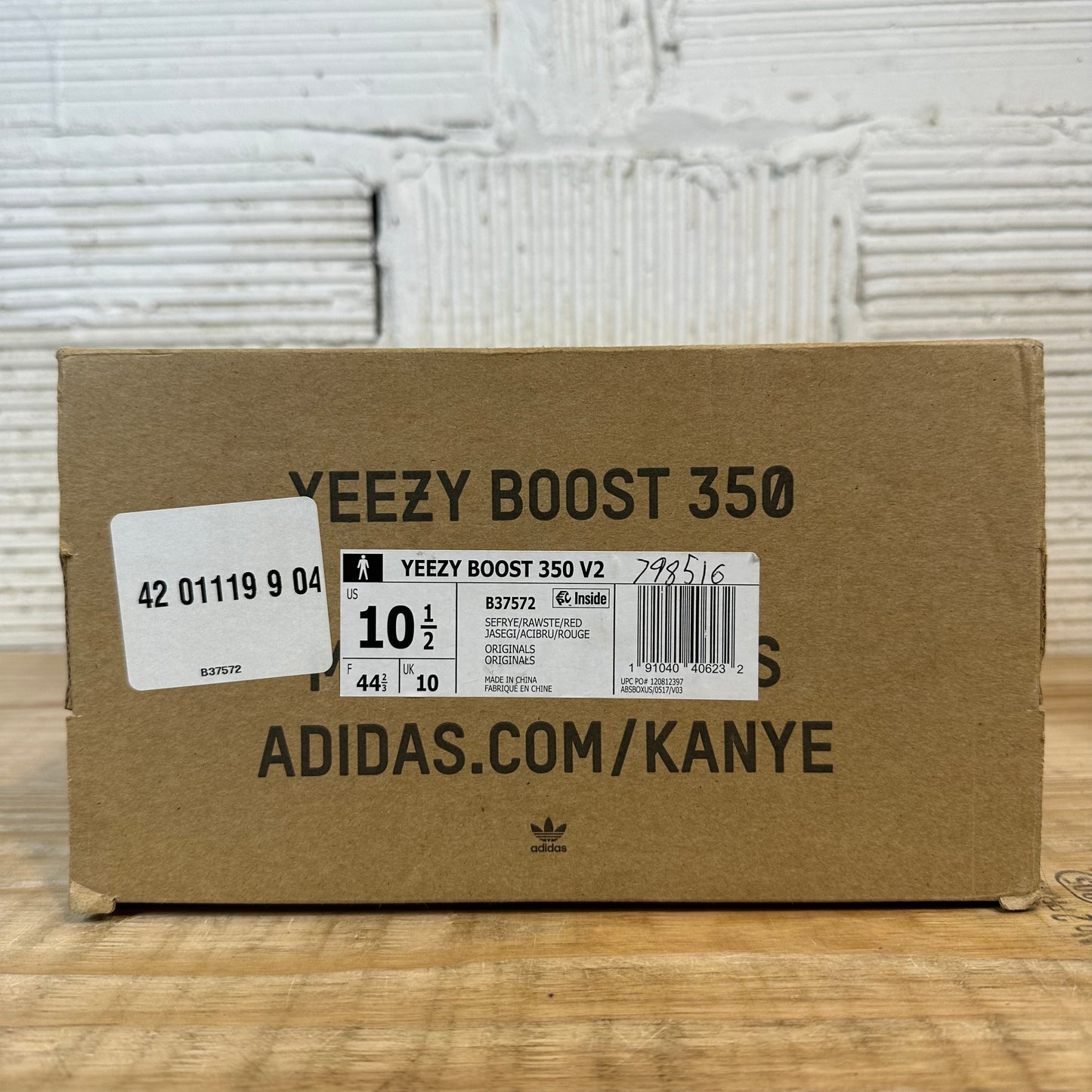 Adidas Yeezy Boost 350 V2 Semi Frozen Yellow Sz 10.5