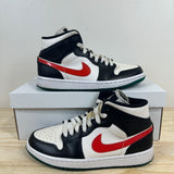 Air Jordan 1 Mid Alternate Swoosh Sz 7 (8.5W)