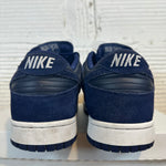 Nike Dunk Low Navy Blue Suede Sz 10.5