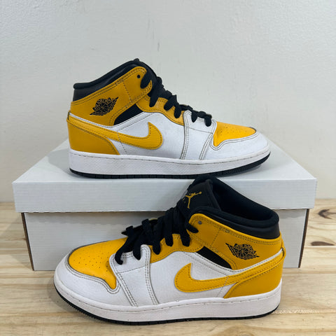 Air Jordan 1 Mid University Gold Sz 5Y