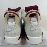 Air Jordan 6 Maroon Sz 9
