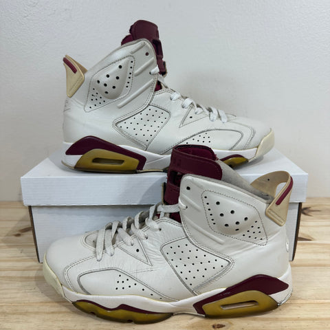 Air Jordan 6 Maroon Sz 9