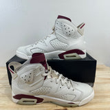 Air Jordan 6 Retro Maroon Sz 11