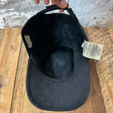 Gucci Circle Logo Black Monogram Hat Sz XL