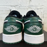 Air Jordan 1 Low Green Toe Sz 5Y