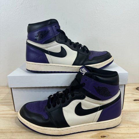 Air Jordan 1 High Court Purple Sz 9.5
