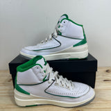 Air Jordan 2 Retro Lucky Green Sz 5.5Y