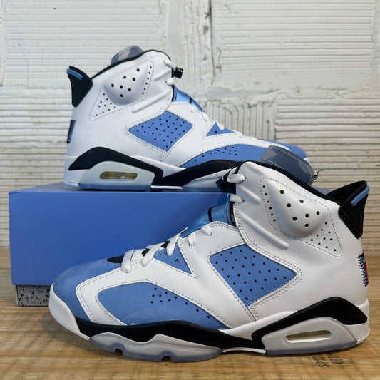 Air Jordan 6 UNC White Sz 11 DS