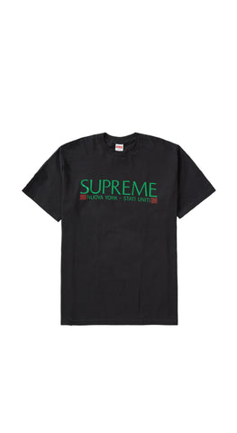 Supreme Nuova York T-shirt Black Sz XL DS