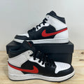 Air Jordan 1 Mid Chile Red White Sz 8