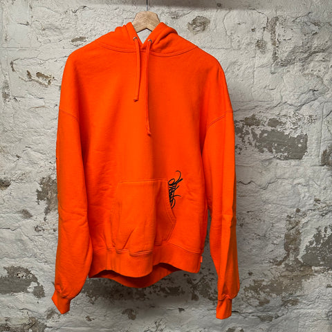 Supreme Cursive Pocket Spell Hoodie Orange Sz XL