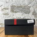 Prada Americas Cup Navy Patent Grey White Sneaker Sz 6