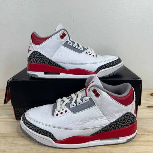 Air Jordan 3 Retro Fire Red (2022) Sz 8