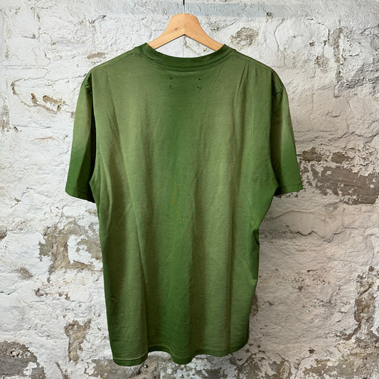 Amiri Track Green T-shirt Sz S