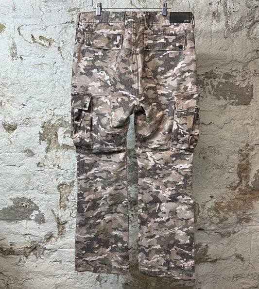Amiri Kick Flare Camo Pants Sz 34