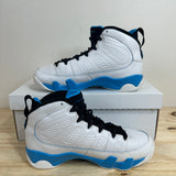 Air Jordan 9 Powder Blue Sz 7Y