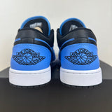 Air Jordan 1 Low University Blue Black Sz 12 DS