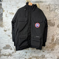 Canada Goose Expedition Black Parka Jacket Sz L