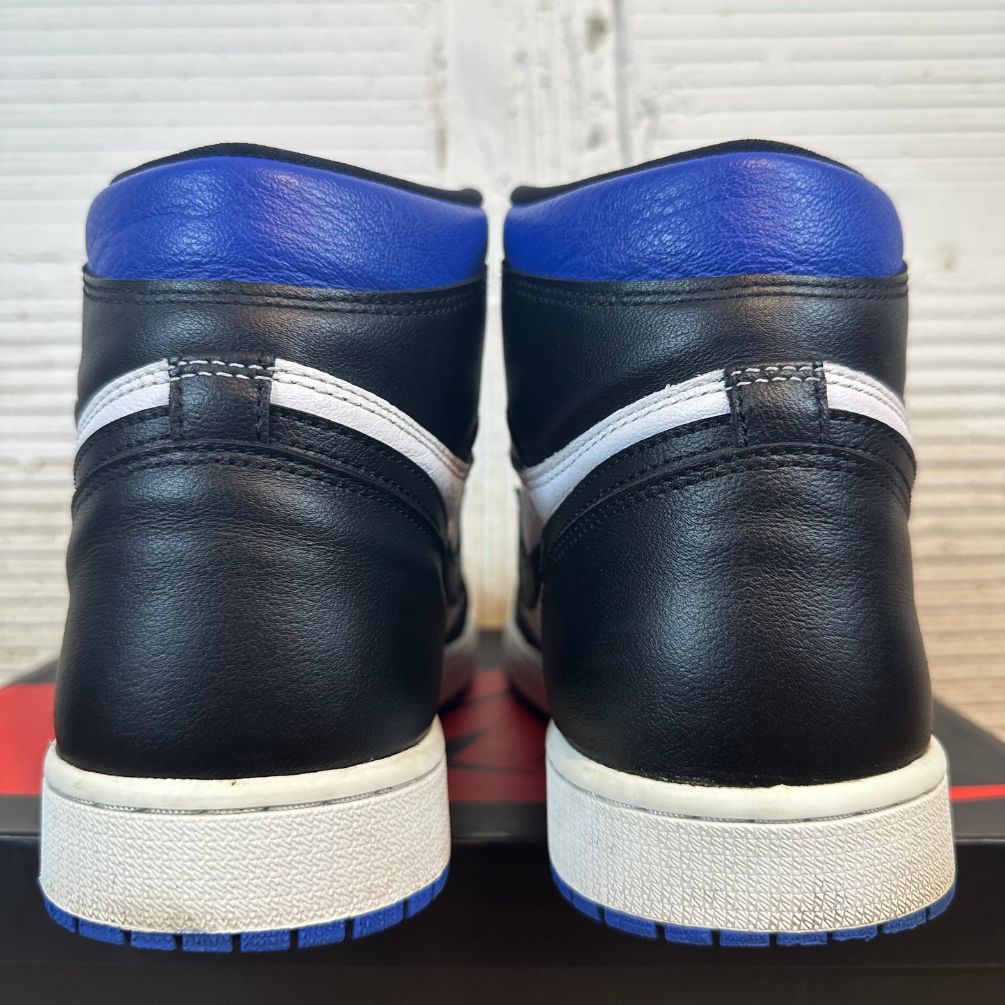 Air Jordan 1 High Royal Toe Sz 12