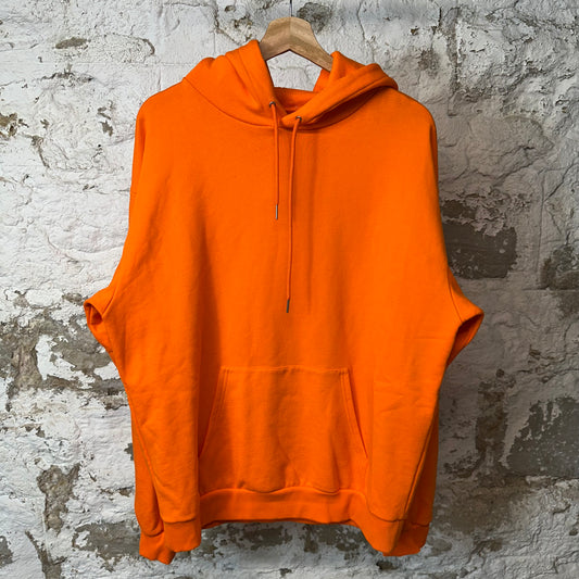 Celine Black Hood Spell Hoodie Orange Sz L