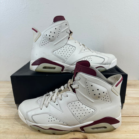 Air Jordan 6 Retro Maroon Sz 11