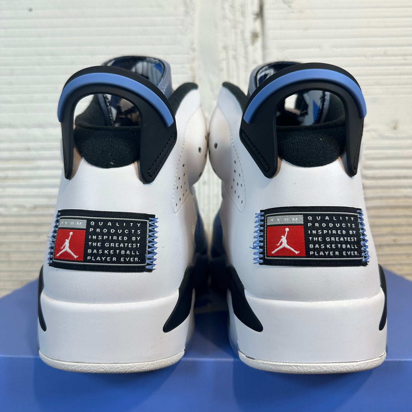Air Jordan 6 UNC White Sz 11 DS