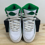 Air Jordan 2 Retro Lucky Green Sz 5.5Y