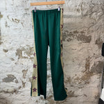 Kapital Star Flared Green Track Pants Sz L (3)