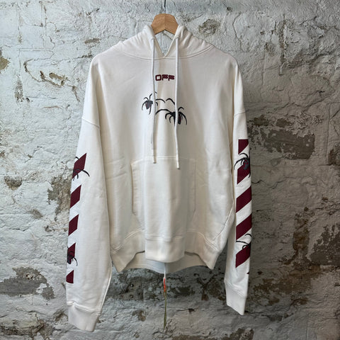 Off White Spider White Hoodie Sz L