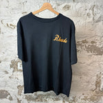 Rhude Yellow Spell T-shirt Black Sz S