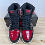 Air Jordan 1 Patent Bred Sz 7Y