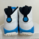 Air Jordan 9 Powder Blue Sz 7Y