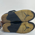 Air Jordan 5 Black Metallic Sz 7Y