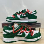 Nike Dunk Low Off-White Pine Green Sz 5