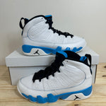 Air Jordan 9 Powder Blue Sz 7Y