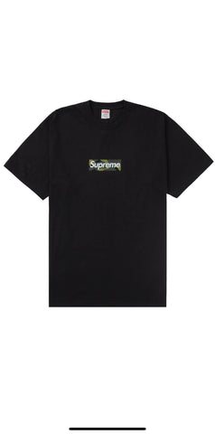 Supreme Camo Box Logo T-shirt Black Sz L DS