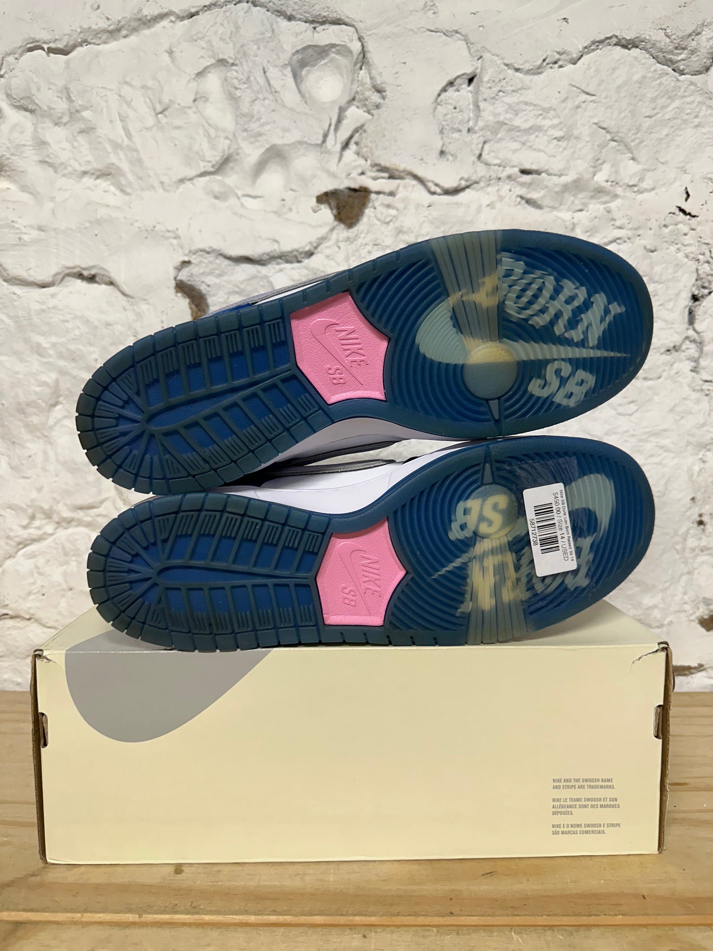 Nike SB Dunk Low Born Raised Sz 14