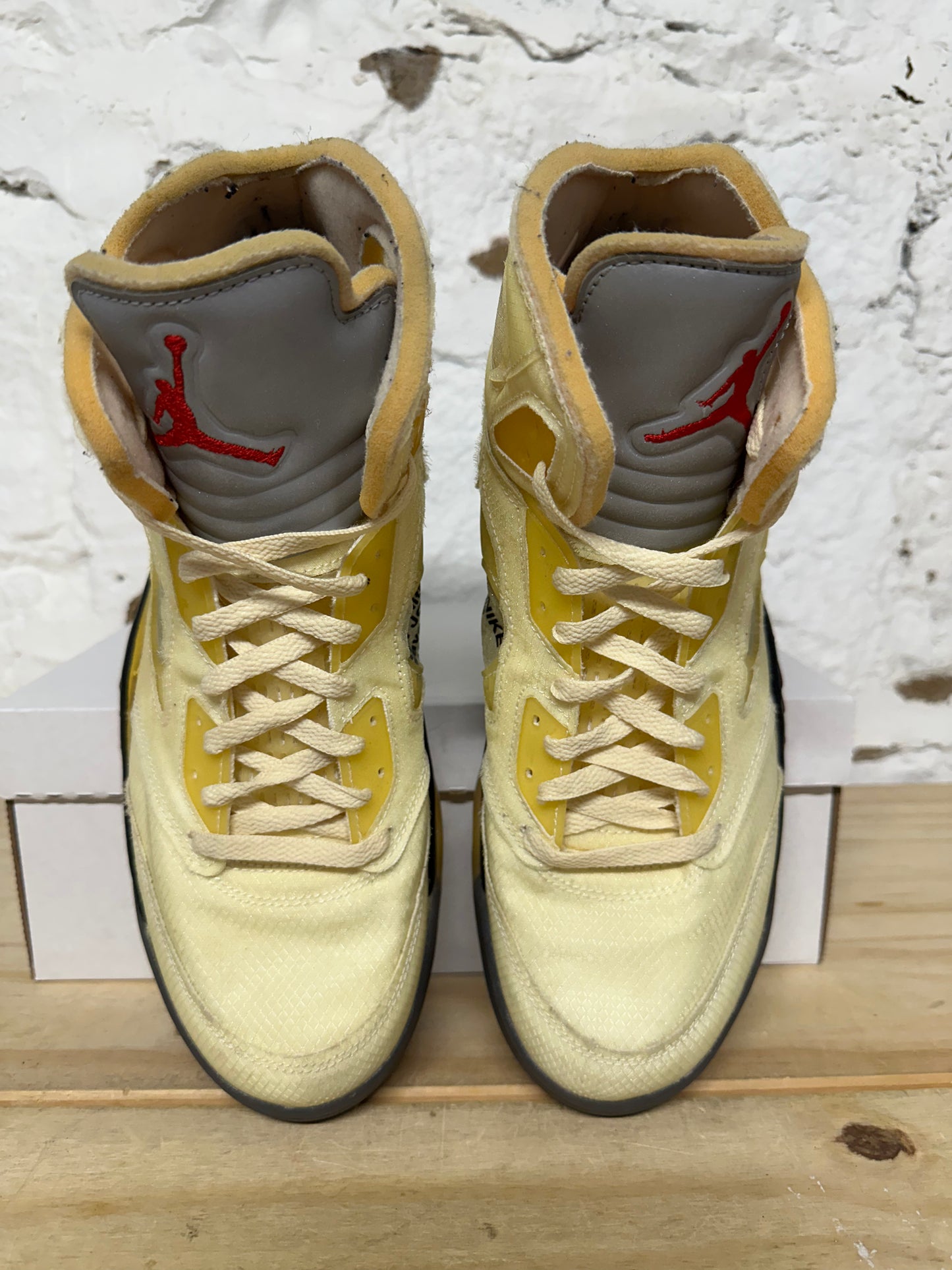 Air Jordan 5 Off White Sail Sz 13
