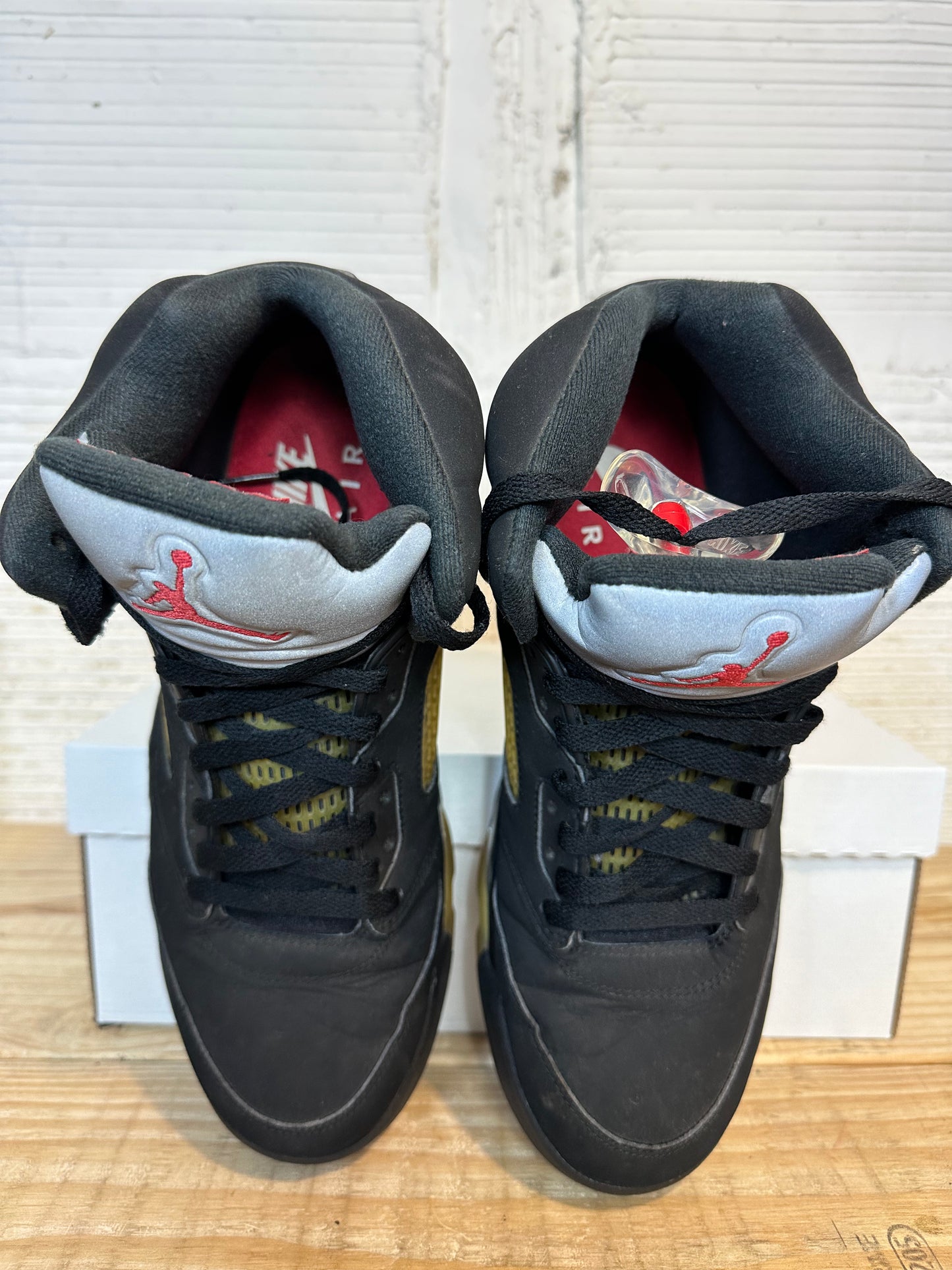 Air Jordan 5 Black Metallic Sz 11