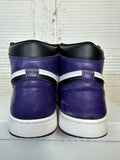 Air Jordan 1 High Court Purple Sz 10