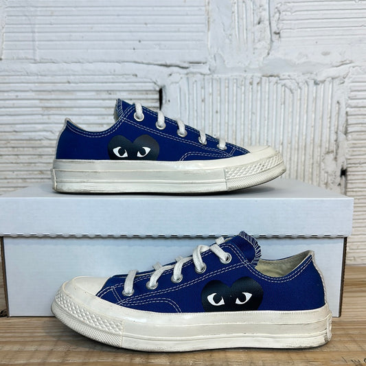 Converse CDG Low Navy Sz 4