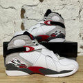 Air Jordan 8 White True Red Sz 10 DS