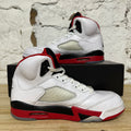 Air Jordan 5 Fire Black Tongue (2025) Sz 9